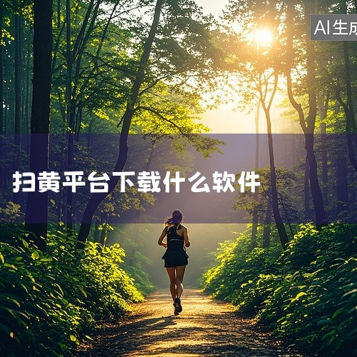 “扫黄”主要打击的并非特定某一款软件，而是打击利用各类软件进行传播淫秽色情信息的违法犯罪行为。一、涉黄直播软件这类软件常被不法分子用来组织淫秽表演，主播通过展示低俗、色情的内容吸引观众打赏，严重污染网|
